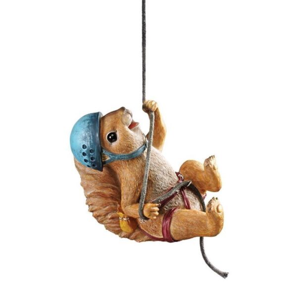 Design Toscano JQ7678 6 1/2 Inch Skyler the Climbing Squirrel Statue