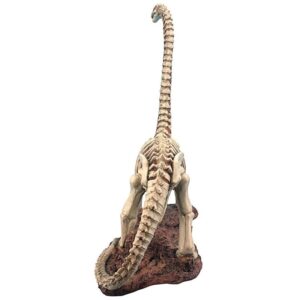 Design Toscano JQ86482 Prehistoric 17 Inch Brachiosaurus Skeleton Dinosaur Statue