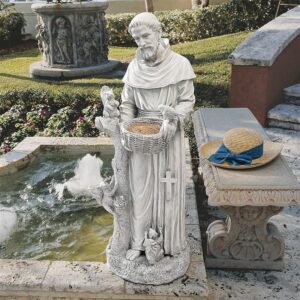 Design Toscano KY1299 14 1/2 Inch Large Natures Narturer St Francis Statue