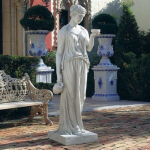 Design Toscano KY1304 20 Inch Estate Hebe by Thorvaldsen Statue