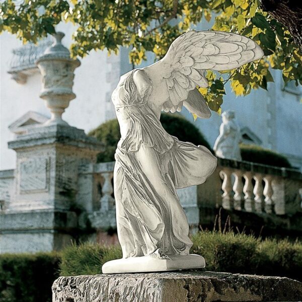 Design Toscano KY1306 25 1/2 Inch Estate Nike of Samothrace Statue