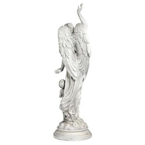 Design Toscano KY1456 14 1/2 Inch Queen of Angels Guardian Angel Statue