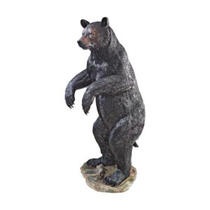 Design Toscano KY157 27 Inch Grande Fishing for Trouble Bear