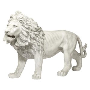 Design Toscano KY1671 11 Inch Right Regal Lion of Grisham Manor