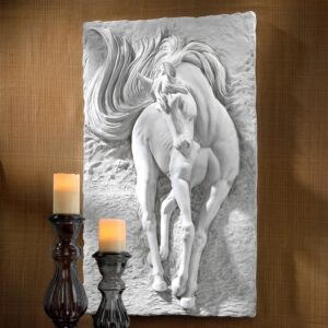 Design Toscano KY4045 21 1/2 Inch Equine Grandeur Horse Frieze