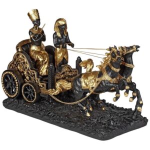 Design Toscano KY546531 15 1/2 Inch the Royal Egyptian Chariot Procession of Pharaoh