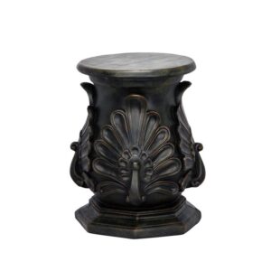 Design Toscano KY66121 14 Inch Classic Peacock Riser