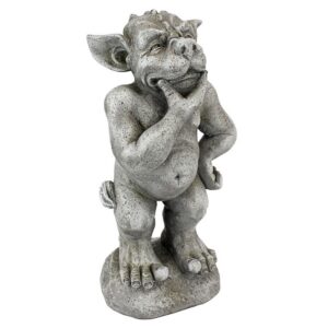 Design Toscano LY312106 7 Inch Plato the Ponderer Gargoyle Imp Statue