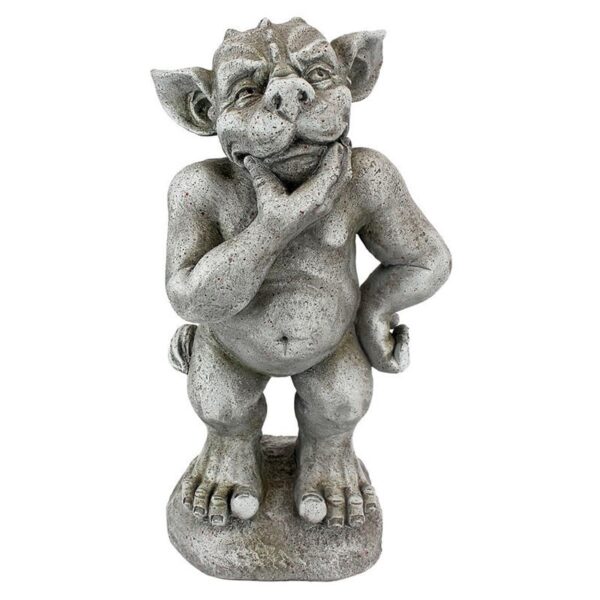 Design Toscano LY312106 7 Inch Plato the Ponderer Gargoyle Imp Statue