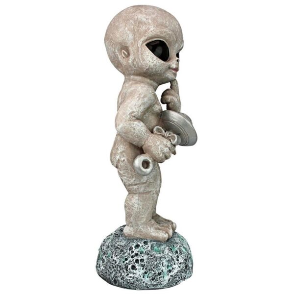 Design Toscano LY818142 7 Inch Zeta the Toddler Alien Statue