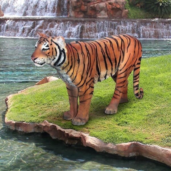Design Toscano NE100078 63 Inch Sumatran Tiger Statue