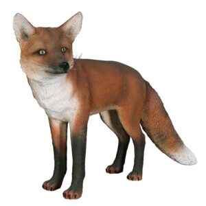 Design Toscano NE100103 37 1/2 Inch Urie the European Fox Statue - Red