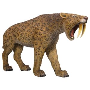 Design Toscano NE180148 69 Inch Sabre Toothed Tiger Statue