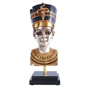 Design Toscano NE437621 7 Inch Egyptian Queen Nefertiti Bust on Mount