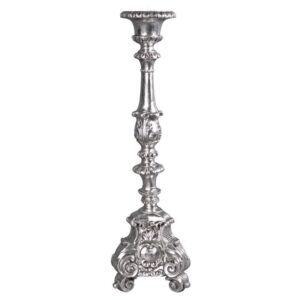 Design Toscano NE60301 12 1/2 Inch Grande Scroll Footed Candlestick