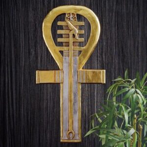 Design Toscano NE68265 11 Inch Ancient Ankh Symbol of Life Plaque