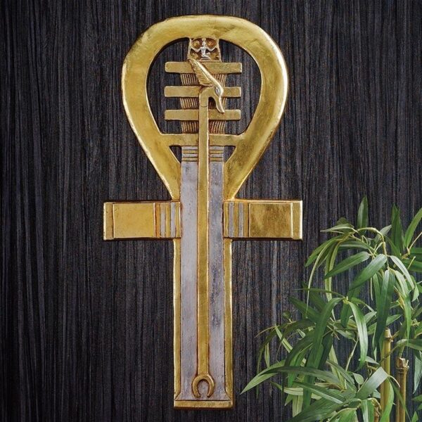 Design Toscano NE68265 11 Inch Ancient Ankh Symbol of Life Plaque