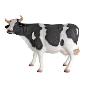 Design Toscano NE801399 29 1/2 Inch Holstein Cow Scaled Statue