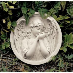 Design Toscano NG32473 12 Inch Thoughts of an Angel Plaque