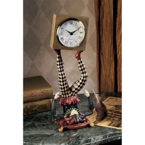 Design Toscano NG33744 5 Inch Juggling Time Jester Clock