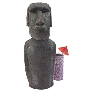 Design Toscano NY1500 6 1/2 Inch Small Easter Island Moai Head