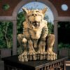 Design Toscano OS68933 10 Inch Large Leo the Laughing Gargoyle