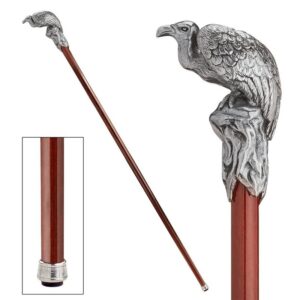 Design Toscano PA290 Padrone 2 Inch Buzzard Walking Stick