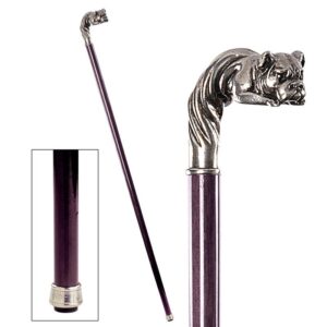 Design Toscano PA6175 Padrone 1 Inch Bulldog Handle Walking Stick