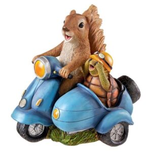 Design Toscano QM15005 8 Inch Born to be Wild Squirrel on Motorcycle