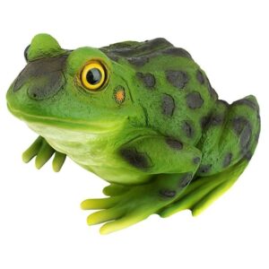 Design Toscano QM20510 6 1/2 Inch Ribbit the Frog Garden Statue