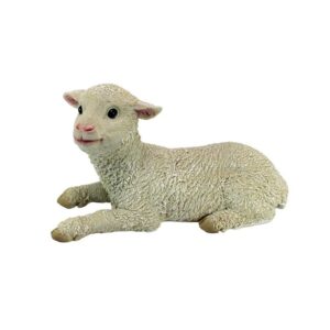 Design Toscano QM21057 12 Inch Aries Sitting Lamb Statue