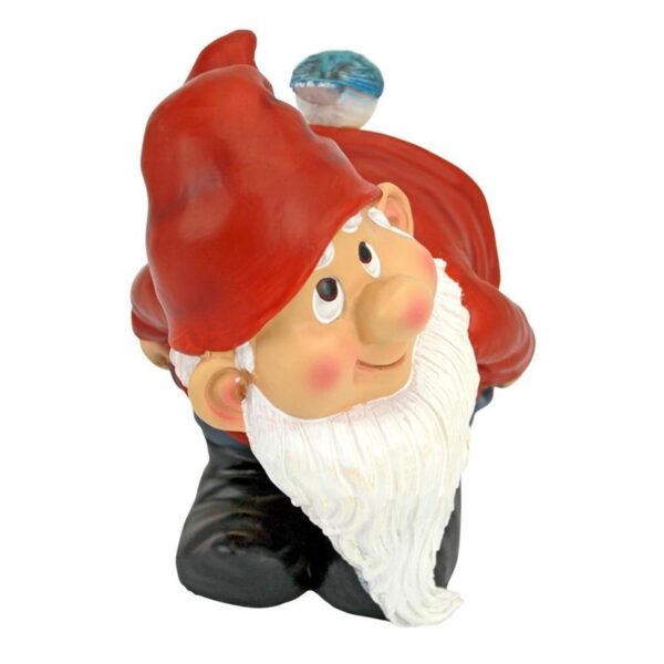 Design Toscano QM22997 7 1/2 Inch Medium Loonie Moonie Gnome