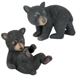 Design Toscano QM92592800 Set of Walking and Rolling Bear Cubs