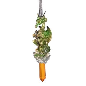 Design Toscano QS292912 1 1/2 Inch Cicles The Gothic Dragon Collectible Holiday Ornament