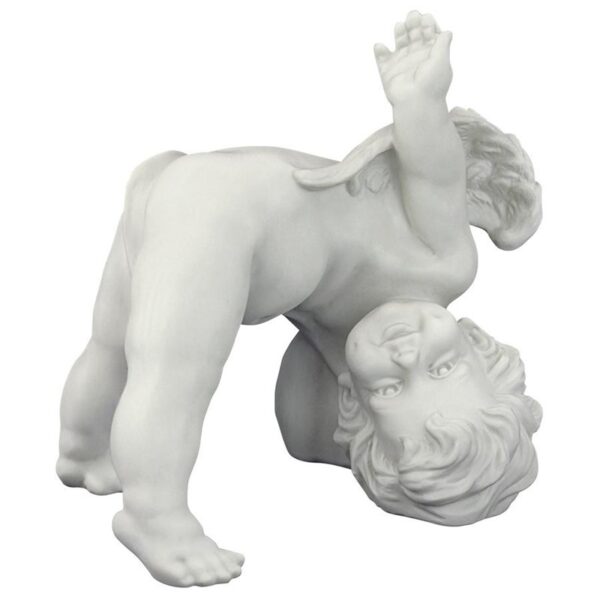 Design Toscano SH30003413 10 Inch Turvey Cherub Statue