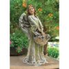 Design Toscano SH307661 11 1/2 Inch Joy the Flower Angel Statue