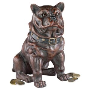 Design Toscano SP1347 8 1/2 Inch Boss the Bulldog Bank